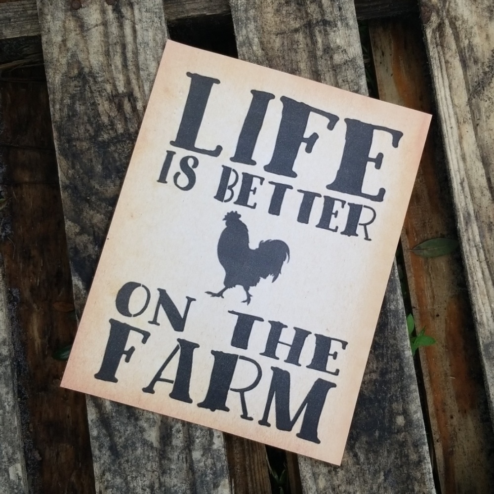 2 for $8 Vintage Designed Rustic Picture